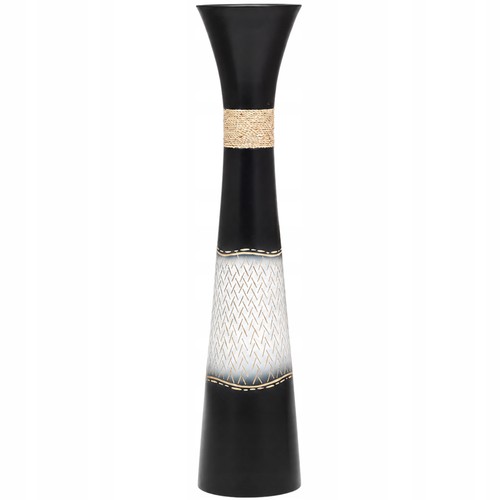 Vase sol décorative bois - décorative,