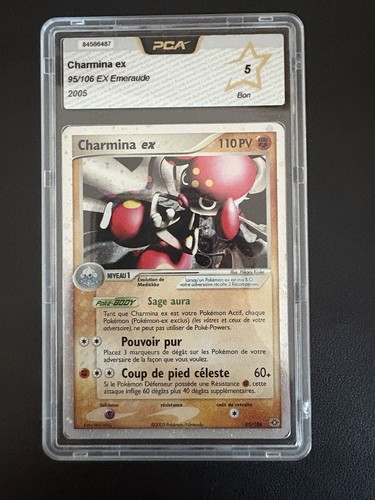 Carte pokémon charmina - carte,