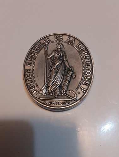 Médaille police generale - médaille,