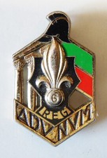 INSIGNE 6° REGIMENT ETRANGER DE GENIE - LEGION - Drago