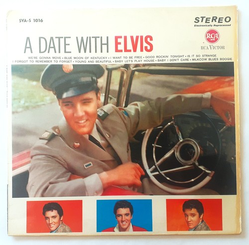 33t elvis presley date with - 33t,