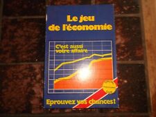 RARE ET ANCIEN JEU DE SOCIETE : LE JEU DE L'ECONOMIE  JEU DES ANNEES 70
