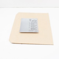 Plaque signalétique de