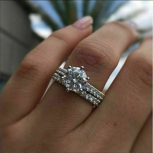 Bague mariage sertie de - mariage,