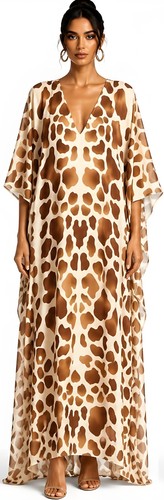 Silk kaftan signature - kaftan,
