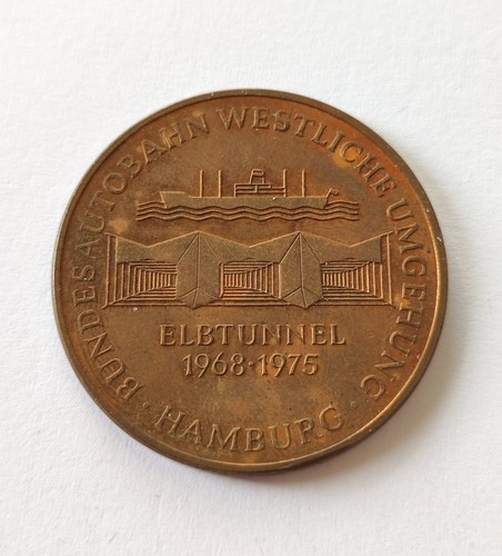 Médaille allemagne hambourg - allemagne,