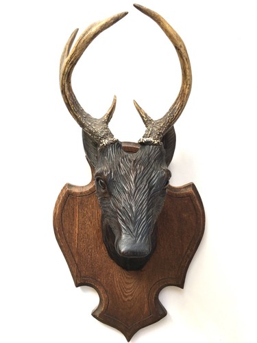Trophée chasse tête cerf - de,