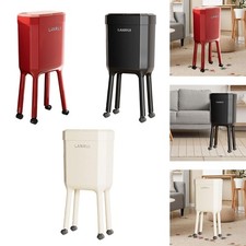 Poubelle à roulettes de type presse pour cuisine, maison, bureau