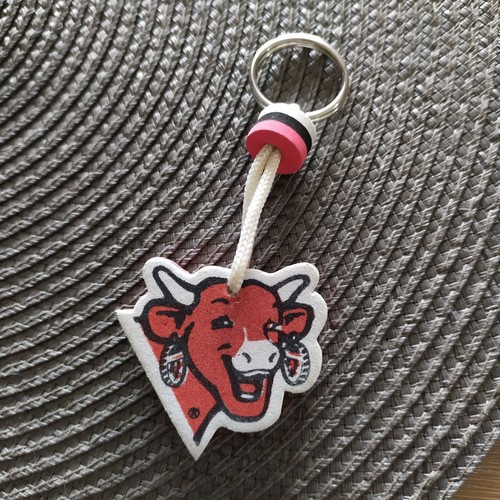 Porte clés vache - vache, rit"