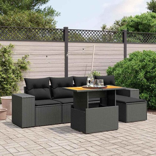 Salon jardin avec coussins - de,