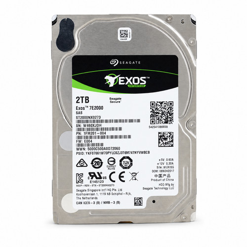 Seagate exos 7e2000 2tb - exos,