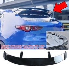 Noir spoiler becquet de coffre de toit aileron arrière pour Mazda 3 BP 2019-2024