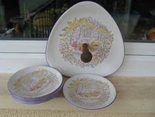 SERVICE à FROMAGE Faïence