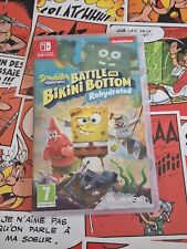 Jeu Vidéo Bob l'éponge : Battle For Bikini Bottom - Rehydrated Nintendo SWITCH