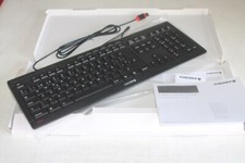 CLAVIER FILAIRE NOIR .. CHERRY STEAM .. Espagnol Qwerty USB ..ref: JK-8500ES-2