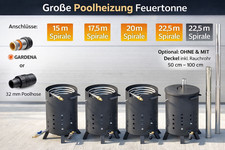 Chauffage piscine baril - de,