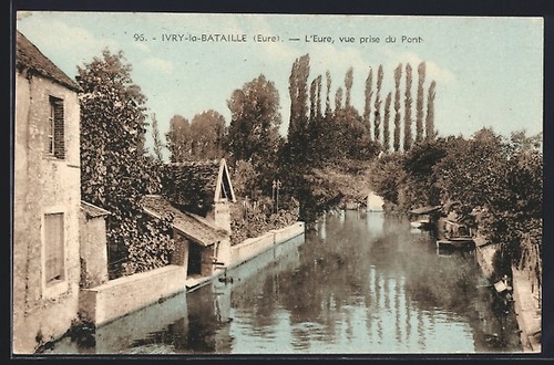 Cpa ivry bataille l - ivry-la-bataille,, l´eure