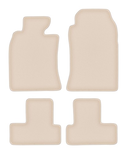 Tapis sol velours beige - tapis, de