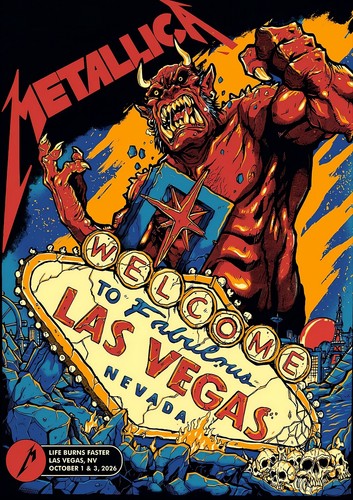 Metallica poster life - metallica,