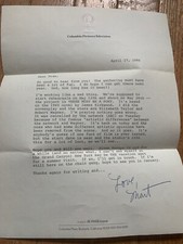 Mart Crowley Signed Autograph Full Letter