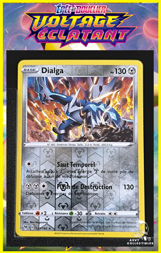 Carte pokémon dialga 121 - carte,