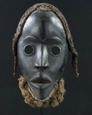 Art Africain Arts Primitifs Déco Ethno Masque de Course Dan Runner Mask - 23 Cms