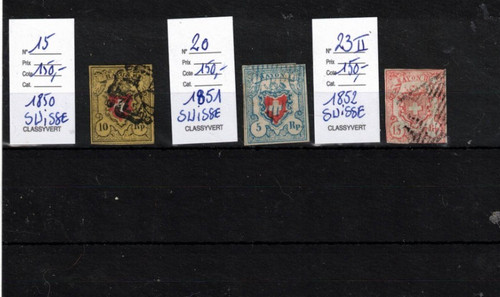 Timbres classique suisse - classique,