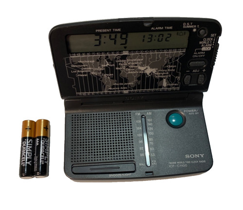 Sony radio reveil icf c1100 - sony,