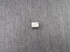 LEGO white blanc Space Logo Pattern ref 3004p90 / Set 6929 1593 6930
