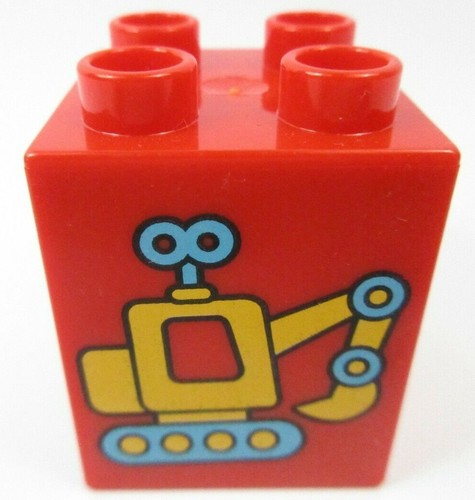 Lego duplo red brick - duplo,