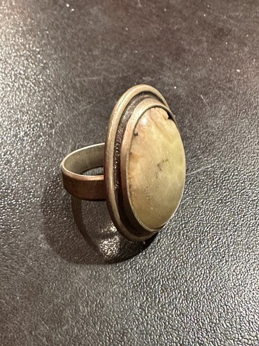 Rare bague cabochon ancienne - bague,