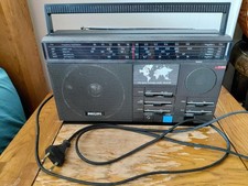 ancien récepteur radio portable Philips D2615 cinq bandes - fonctionne !