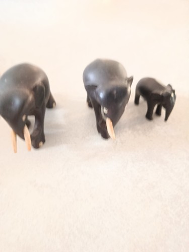 éléphants bois ébène - en,