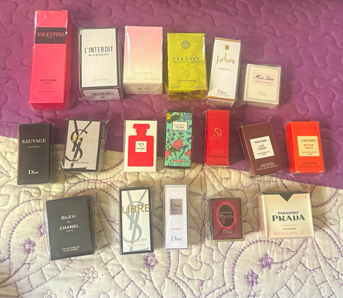 Lot collectible perfume - 17,
