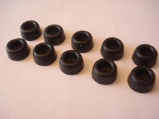 Lot 100 patins à visser diamètre 13mm pour meuble bois pied butée porte tampon