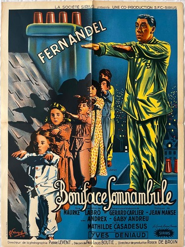 Boniface somnambule fernandel - somnambule,