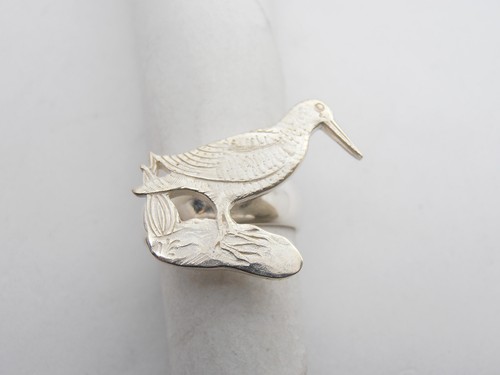 Bécasse anneau en - en, argent