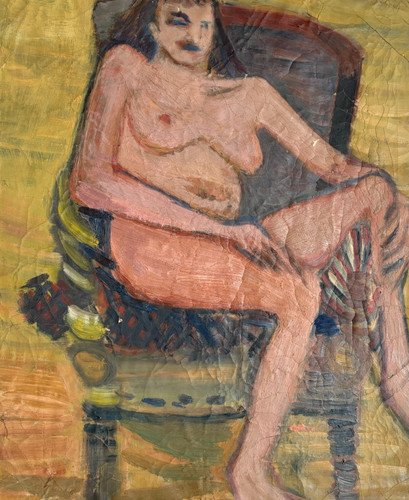 Portrait femme nue tableau - femme,
