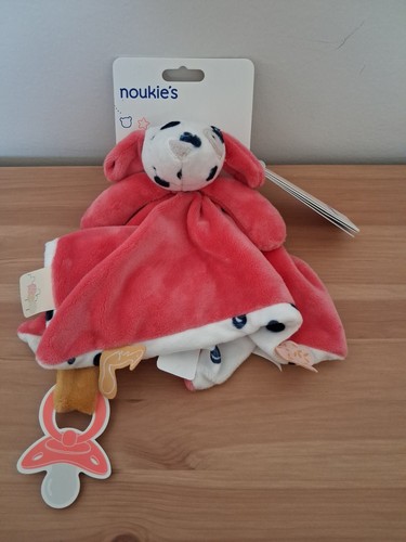 Doudou zoé chien - rose, et