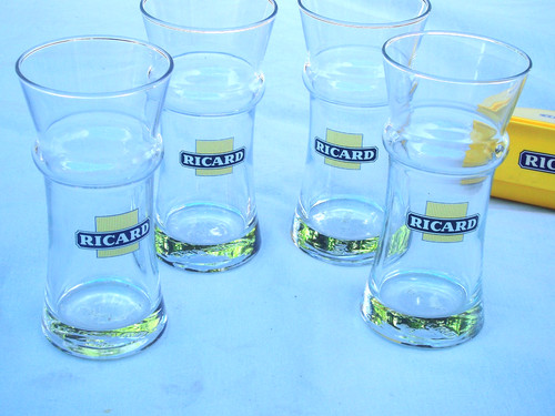 Vintage verres publicitaire - vintage,