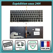 CLAVIER FRANÇAIS AZERTY POUR HP ELITEBOOK 745 G6 / 840 G6 / 846 G5 G6 + Rétro
