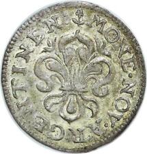 O6145 Rare 2 Sols Strasbourg Louis XIV 1684 Argent Silver SUP ->Make offer