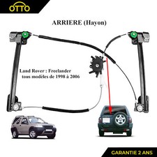 Leve vitre de porte arrière