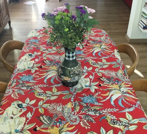 Indien handmade coton rouge - indien,