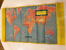 Ancienne carte dépliant