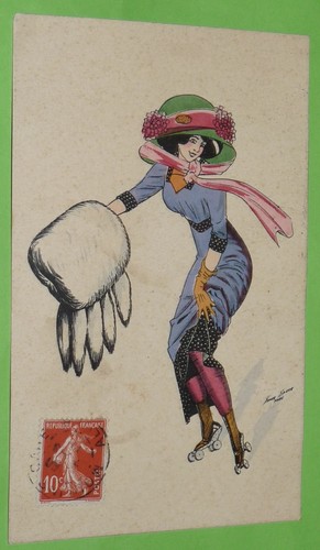 Cpa carte postale 1911 - cpa,
