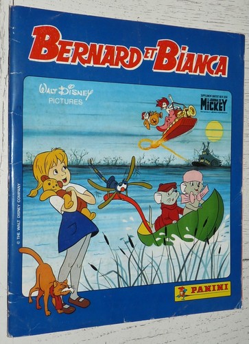 Album panini bernard bianca - panini, et