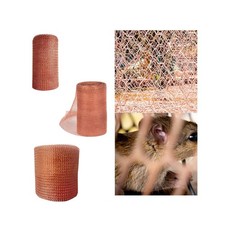 Rouleau de maille de tissu de remplissage de cuivre de grillage de cuivre