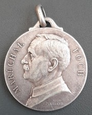 Médaille maréchal foch ww1 - médaille,
