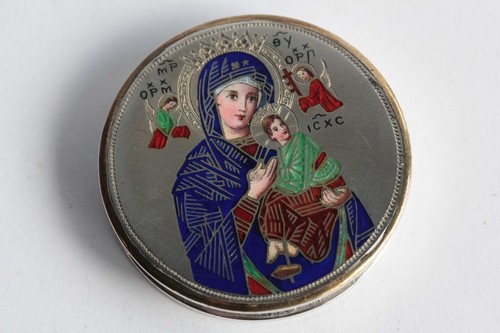 Ancienne custode hostie - ancienne, à